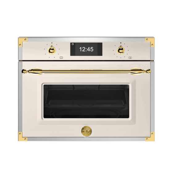 BERTAZZONI F45 7 HER MW T AG Φούρνος Μικροκυμάτων με Grill 38lt Μπεζ
